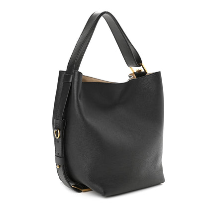 Givenchy Grained Calfskin GV Bucket Bag Black 3 of 11