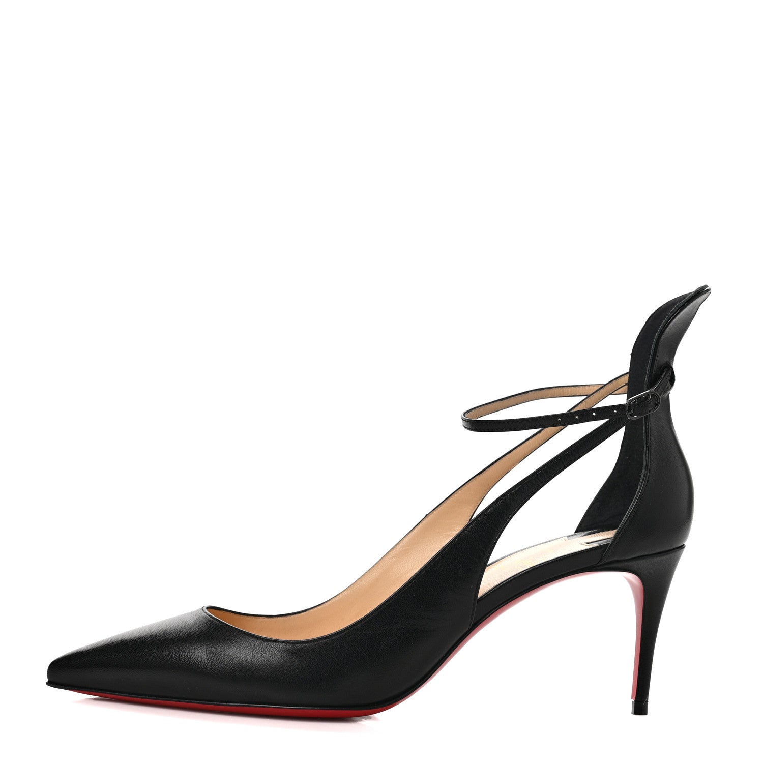 Christian Louboutin Kid Mascara 70 Pumps 37.5 Black 1 of 10