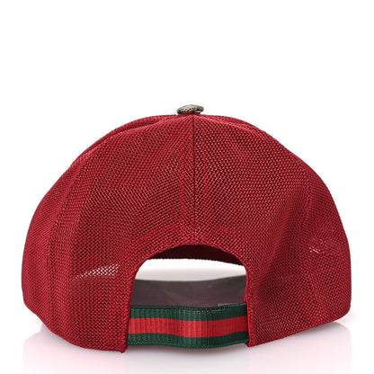 Gucci GG Supreme Monogram Childrens Space Print Baseball Hat Red 6 of 10