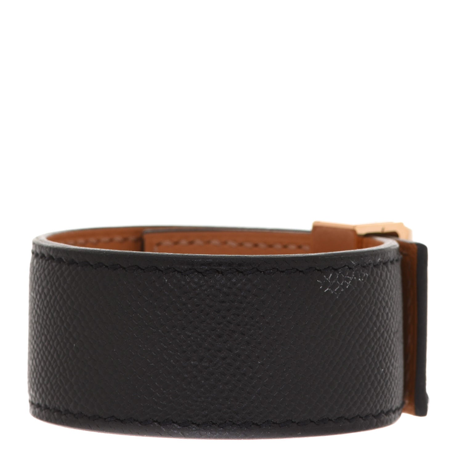 Hermes Epsom Collier de Chien CDC 24 Bracelet T1 Black 3 of 7