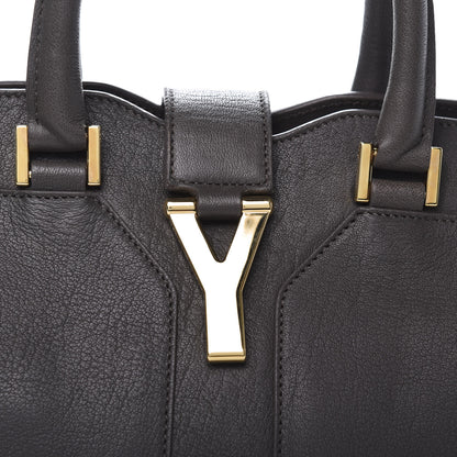 Saint Laurent Sheepskin Medium Cabas ChYc Grey 10 of 11