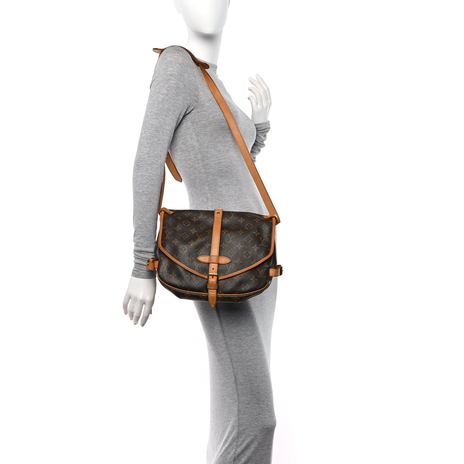 Louis Vuitton Monogram Saumur 30 2 of 13