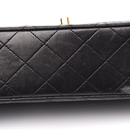 Chanel Lambskin Quilted Small Double Flap Black 12 of 16
