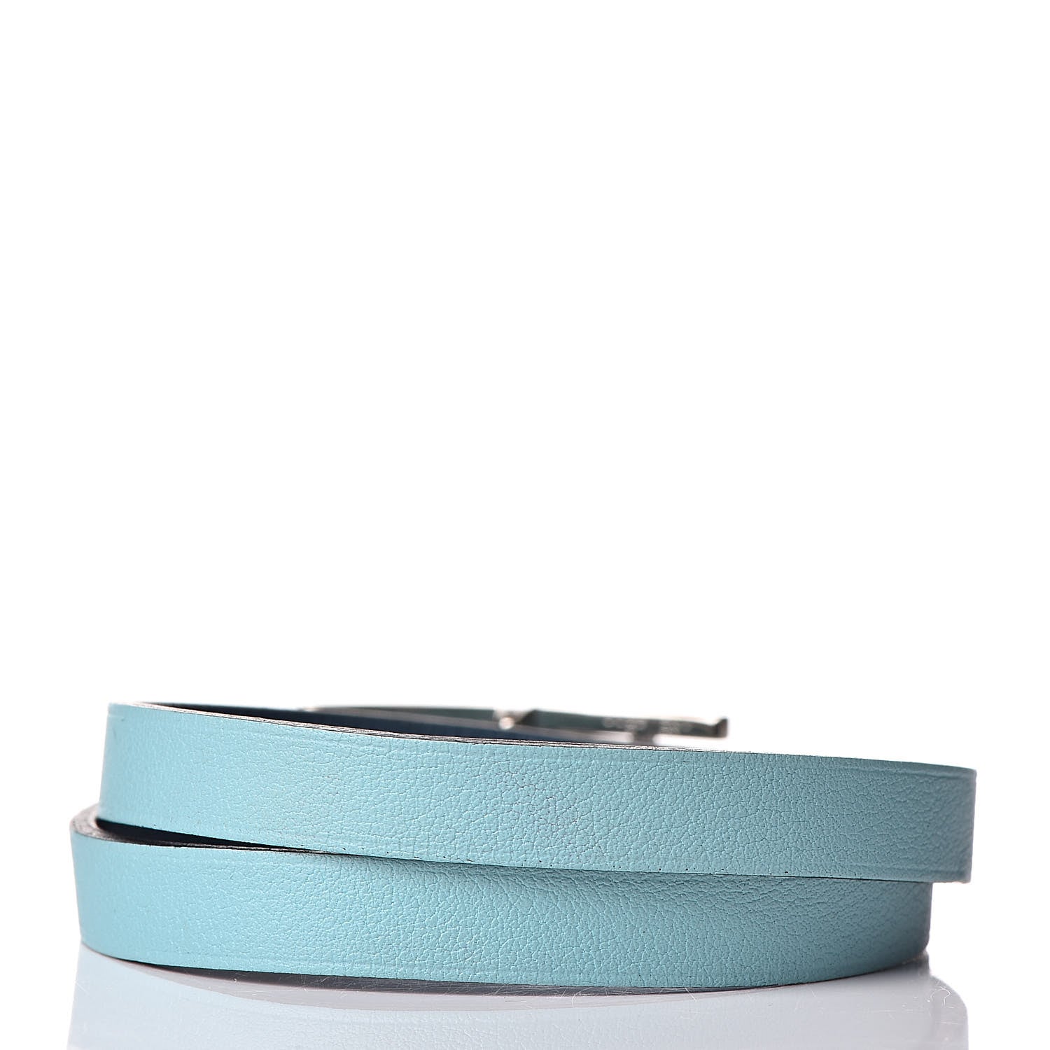 Hermes Swift Behapi Double Tour Bracelet S Bleu Atoll Colvert 3 of 6