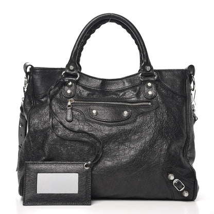 Balenciaga Agneau Giant 12 Silver Hardware Velo Black 1 of 9