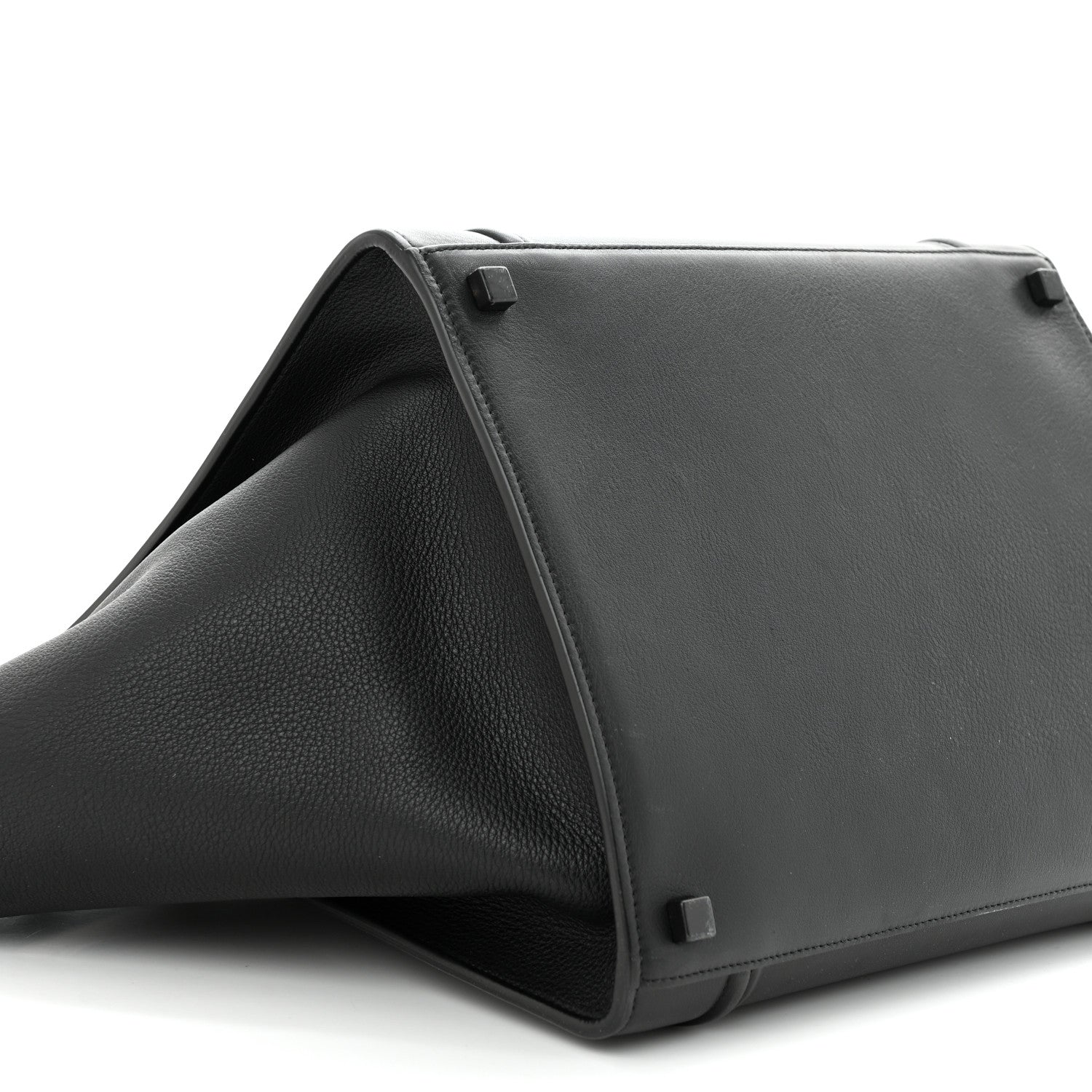 Celine Smooth Calfskin Medium Phantom Luggage Black 10 of 11