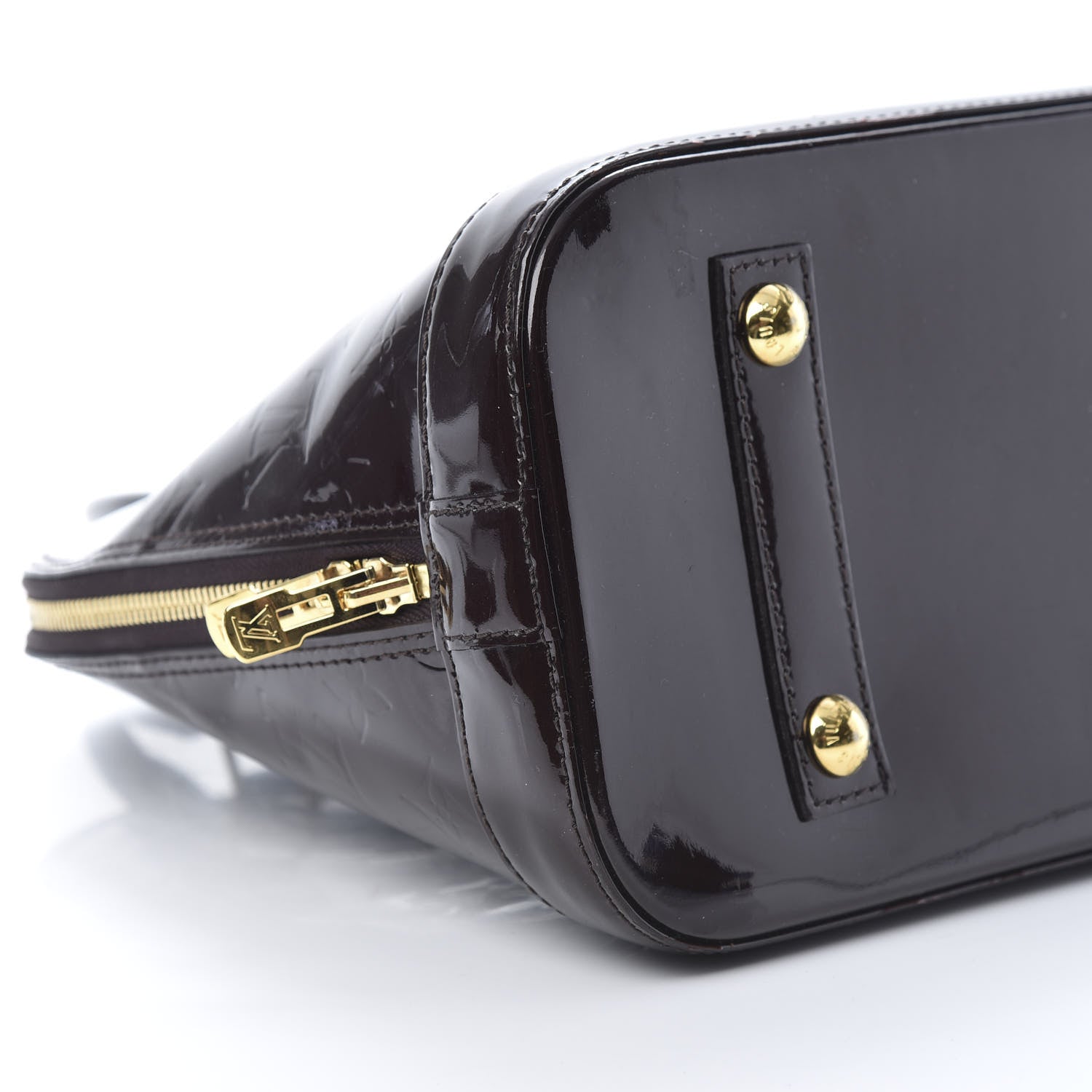 Louis Vuitton Vernis Alma PM Amarante 10 of 12