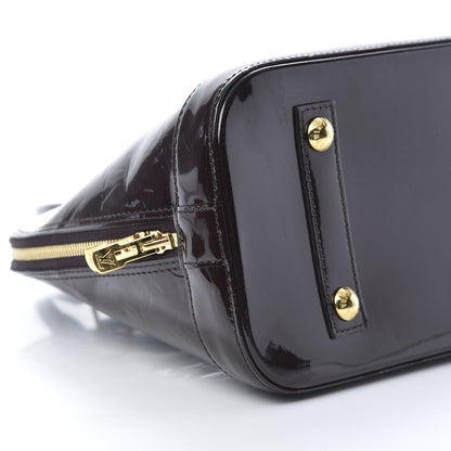 Louis Vuitton Vernis Alma PM Amarante 10 of 12