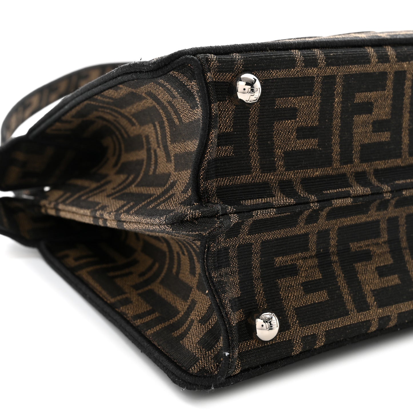 X FRGMT X POKEMON Fabric Jacquard FF 1974 Pokemon Inlay Peekaboo I See U Petite Satchel Tobacco Moro Giallo
