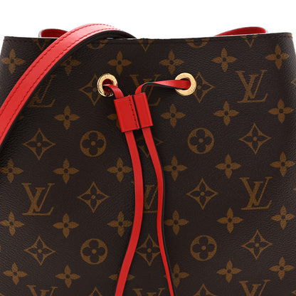 Louis Vuitton Monogram Neonoe MM Coquelicot 7 of 12
