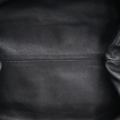 Bottega Veneta Smooth Butter Calf The Pouch Oversized Clutch Black 5 of 12