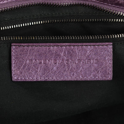 Balenciaga Agneau Classic Hardware City Metallic Purple 6 of 14