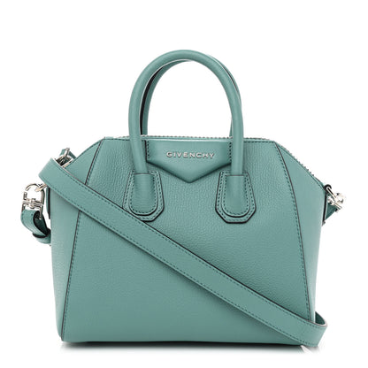 Givenchy Sugar Goatskin Mini Antigona Aqua 1 of 8