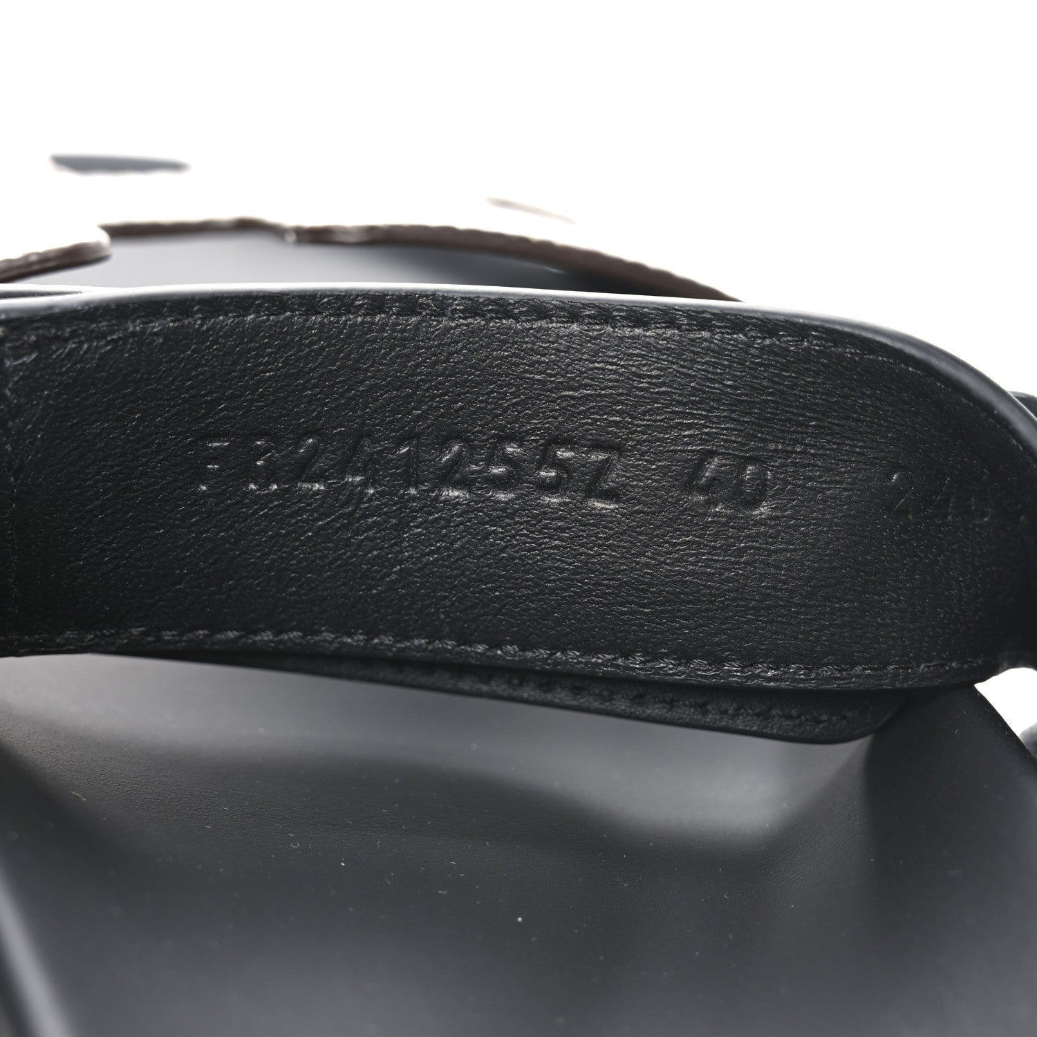Hermes Lizard Calfskin Womens Chypre Sandals 40 Ombre Black 8 of 8