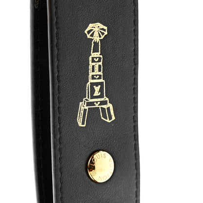 Louis Vuitton Monogram Adjustable Bandouliere Shoulder Strap Black 4 of 5