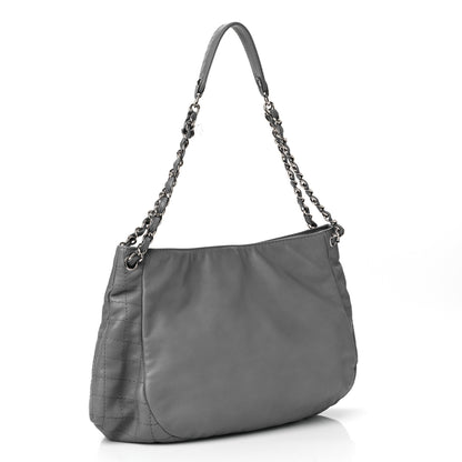 Chanel Caviar CC Timeless Shoulder Bag Grey 2 of 11
