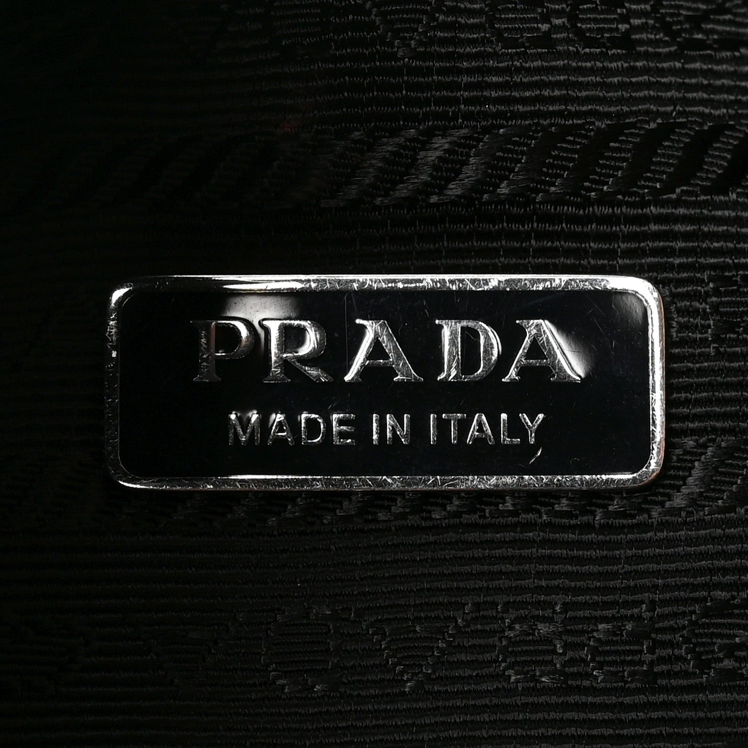 Prada Terry Cloth Mini Re-Edition 2000 Bag Black White Black White 6 of 9