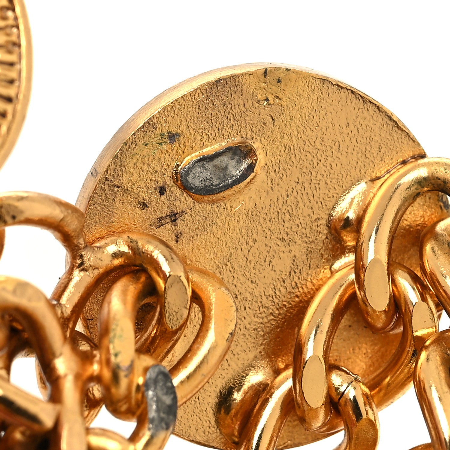 Chanel Chain Wide CC Star Medallion Belt Gold 5 of 5