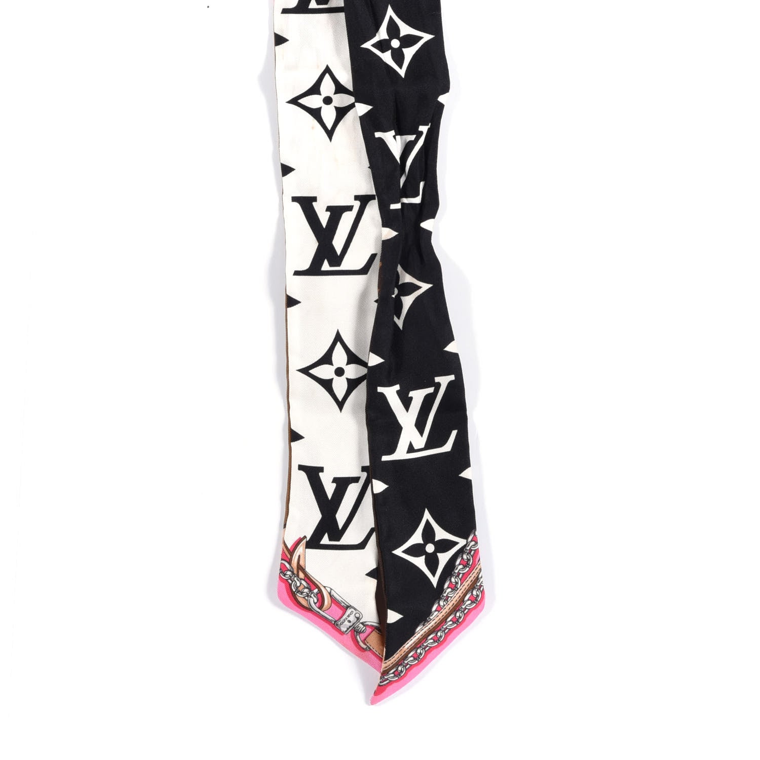 Louis Vuitton Silk Ultimate Monogram BB Bandeau Black 5 of 6