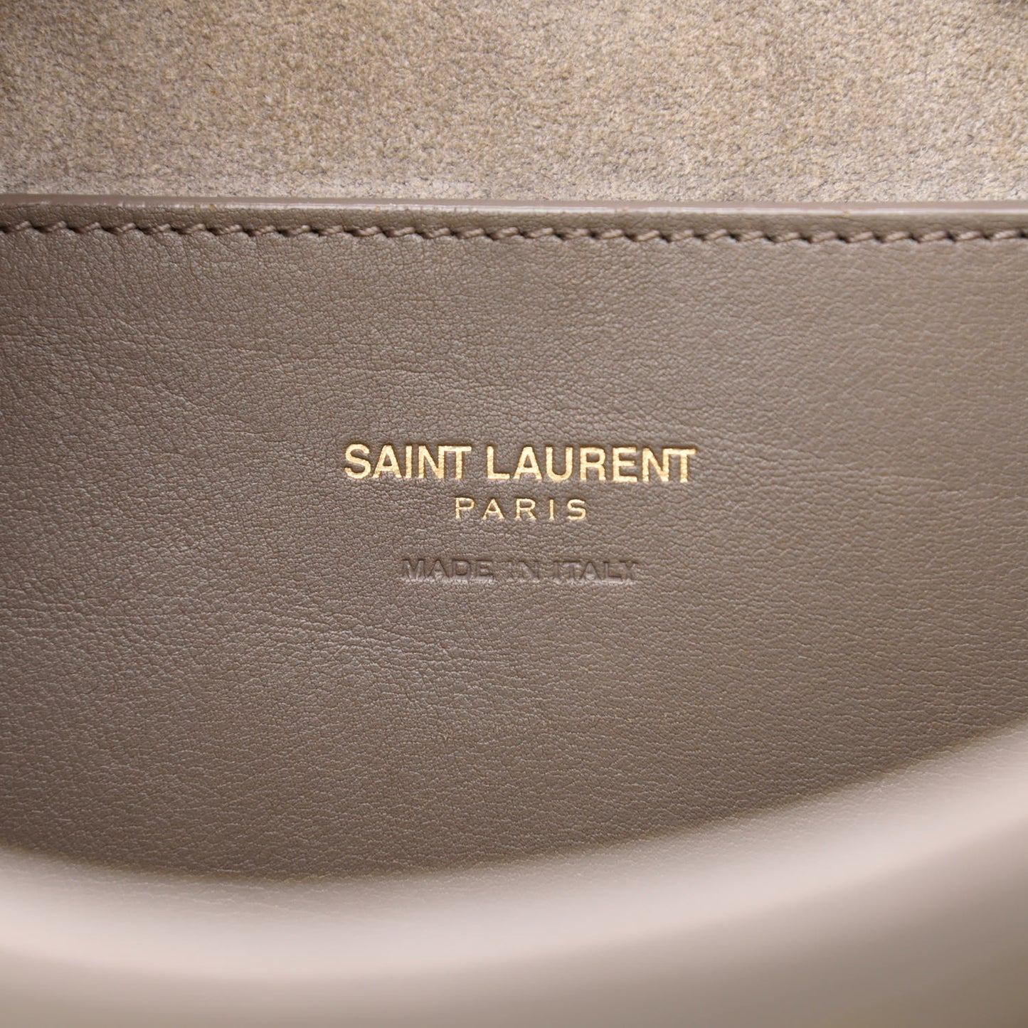 Calfskin Monogram Baby Cabas Fog