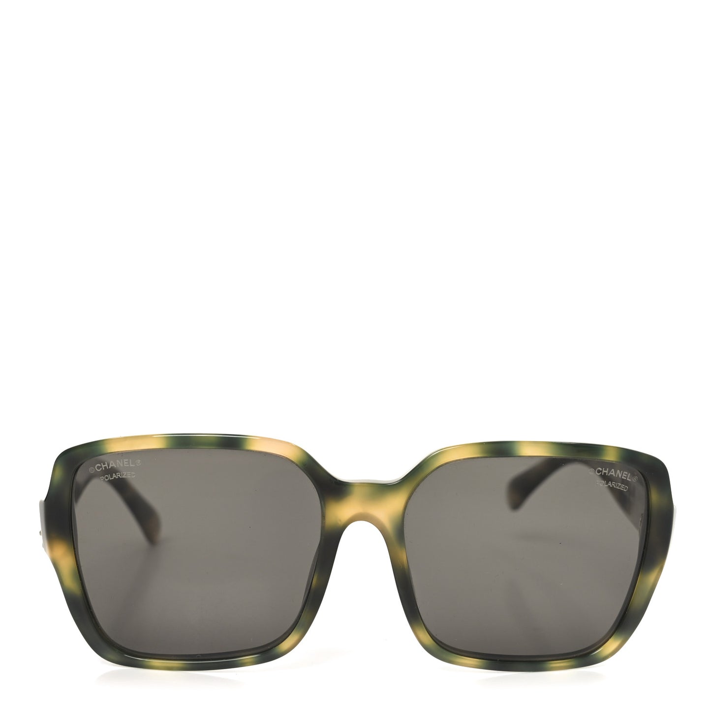 Acetate Square Sunglasses 5408 Green