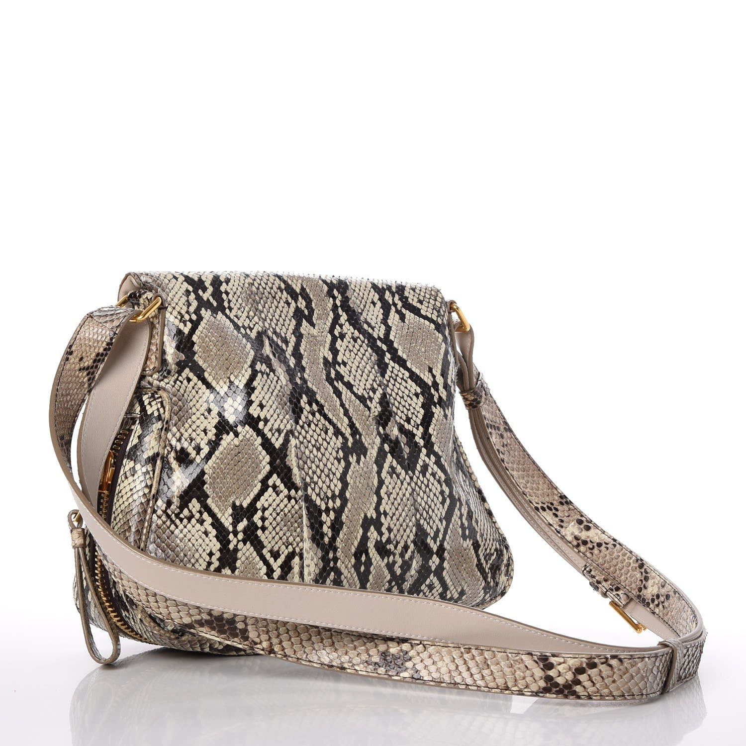 Tom Ford Python Medium Jennifer Natural 3 of 8