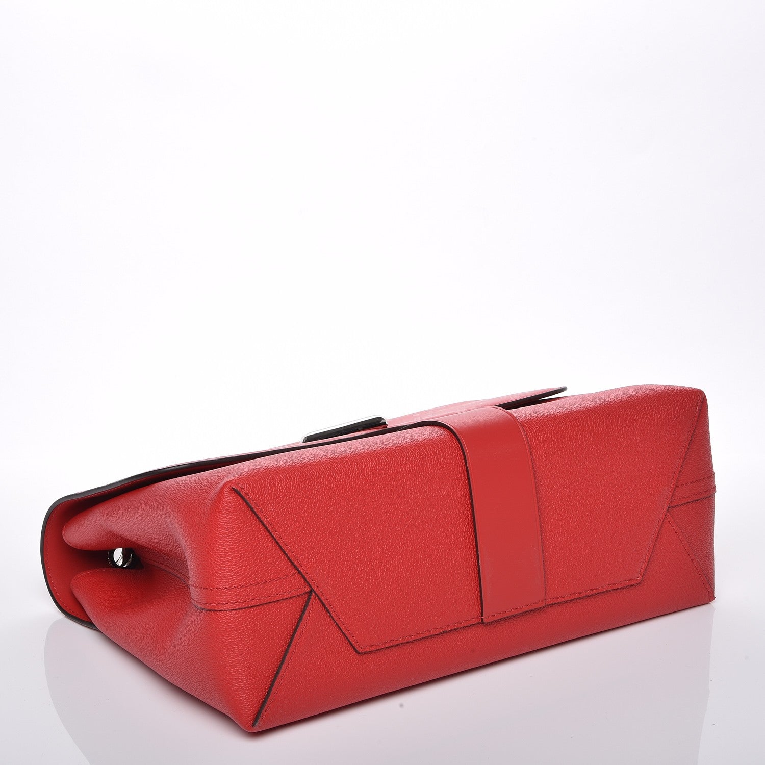 Louis Vuitton Grained Calfskin Very One Handle Rubis 4 of 7