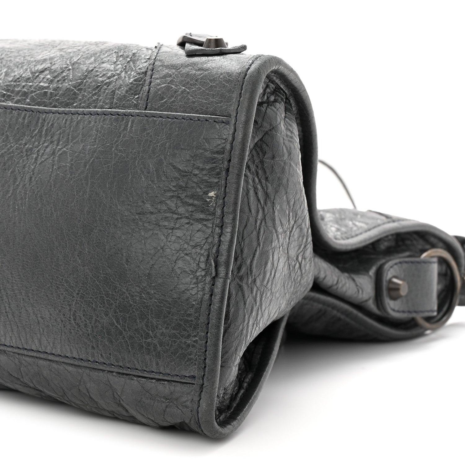 Balenciaga Agneau Classic Hardware City Anthracite 10 of 11