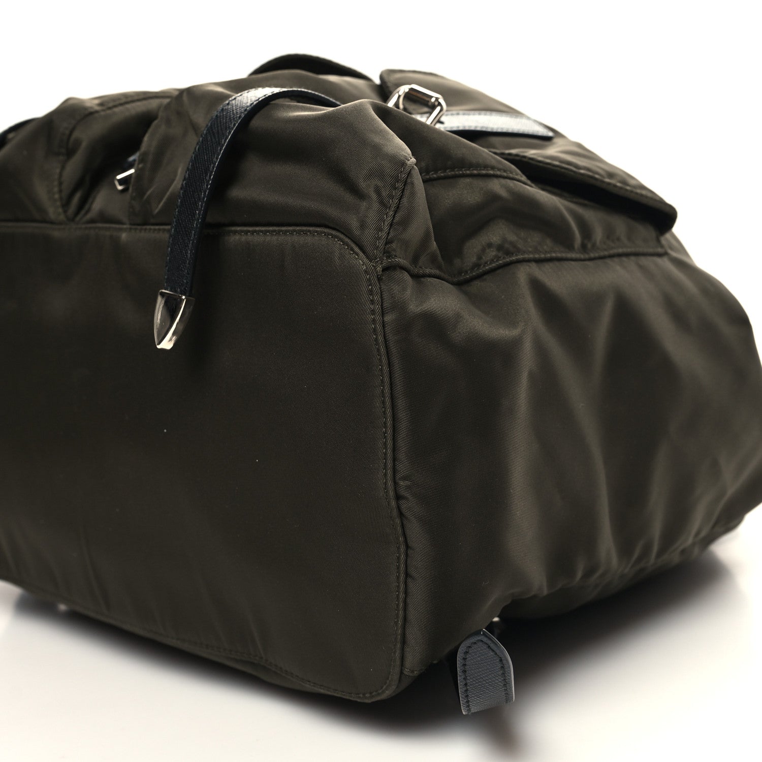 Prada Nylon Vela Saffiano Backpack Mimetico 9 of 9