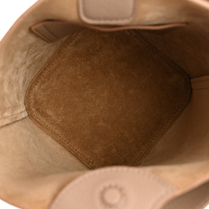 Loewe Soft Grained Calfskin Mini Pebble Bucket Bag Oak 5 of 11