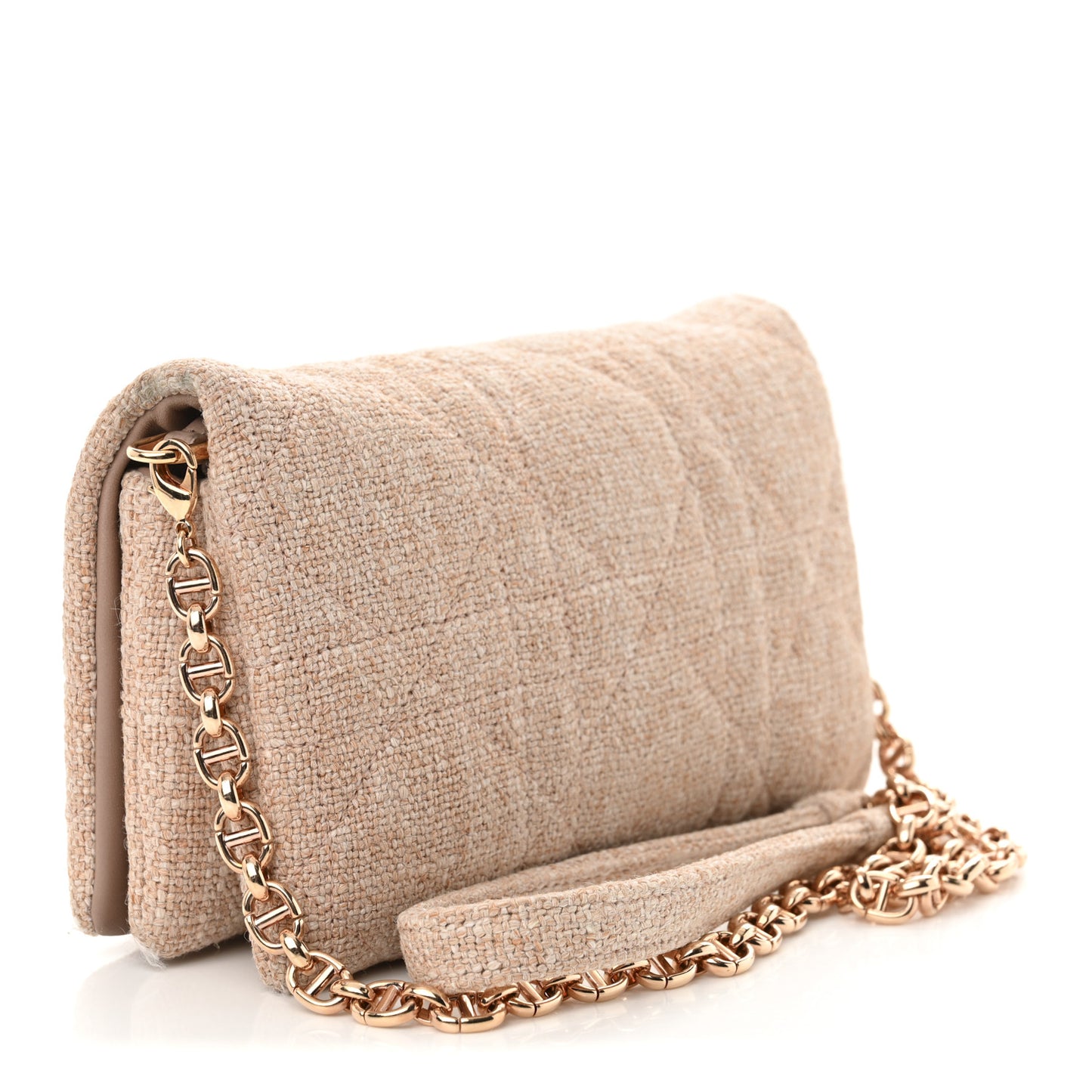 Linen Macrocannage Caro Bag Rose