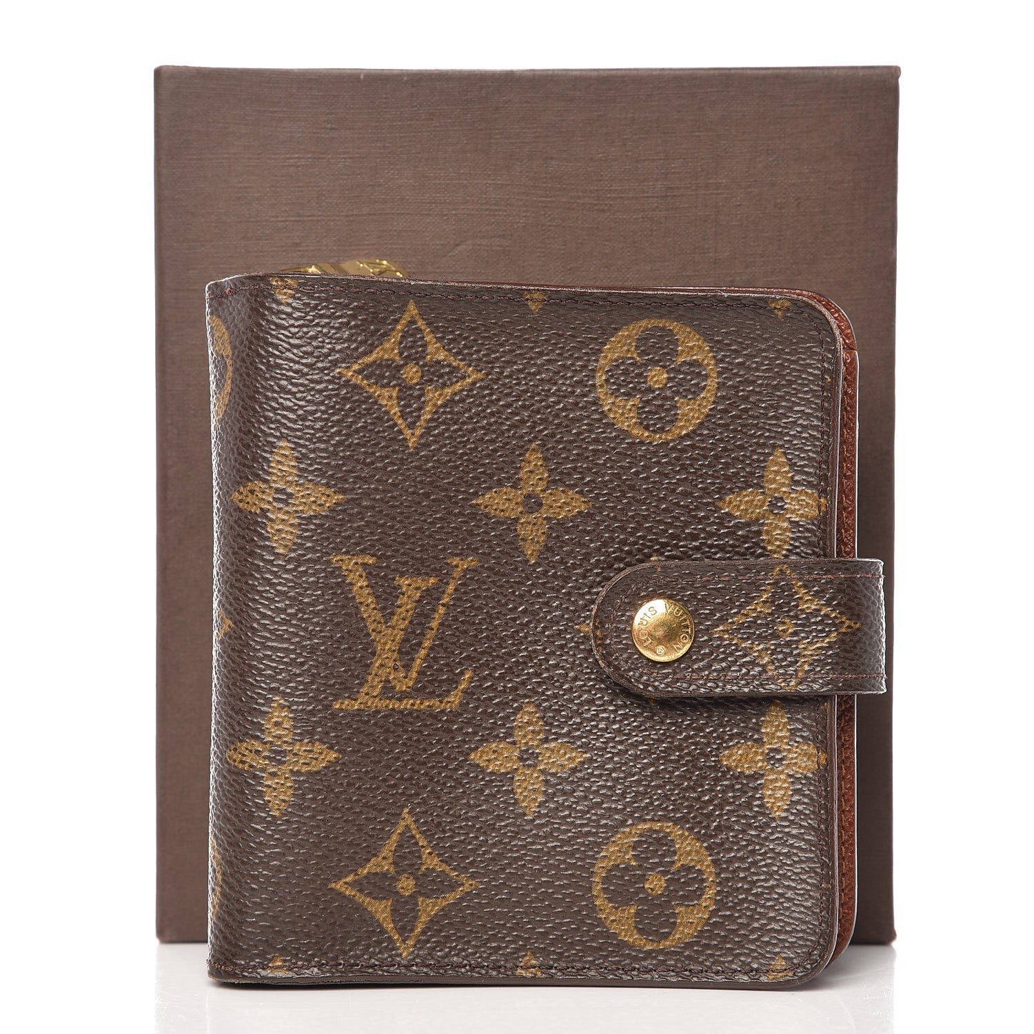 Louis Vuitton Monogram Compact Zippe Zipped Wallet 8 of 11