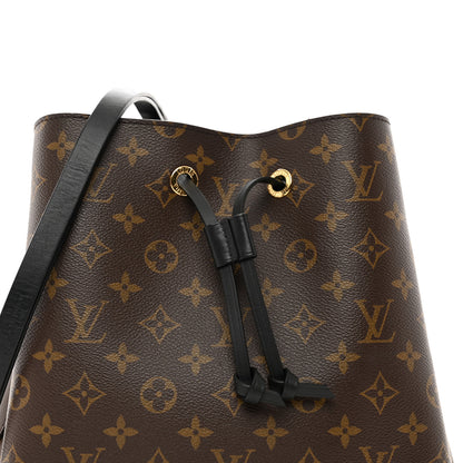 Louis Vuitton Monogram Neonoe MM Black 5 of 10