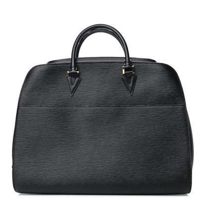 Louis Vuitton Epi Sorbonne Briefcase Black 1 of 10