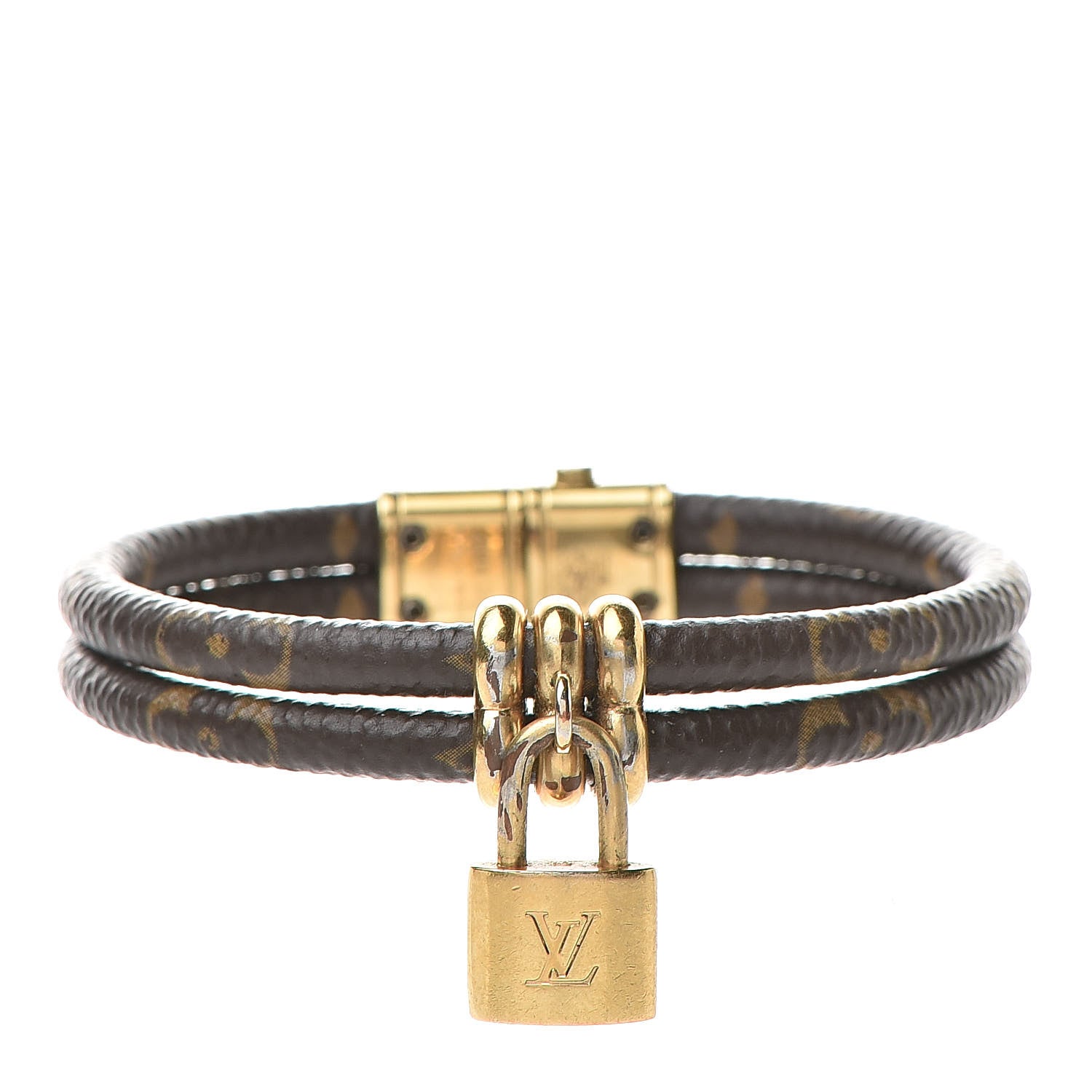 Louis Vuitton Monogram Keep It Twice Bracelet 17 1 of 8