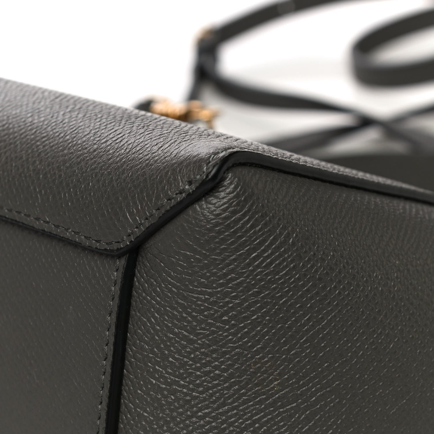 Celine Grained Calfskin Nano Belt Bag Grey 11 of 12