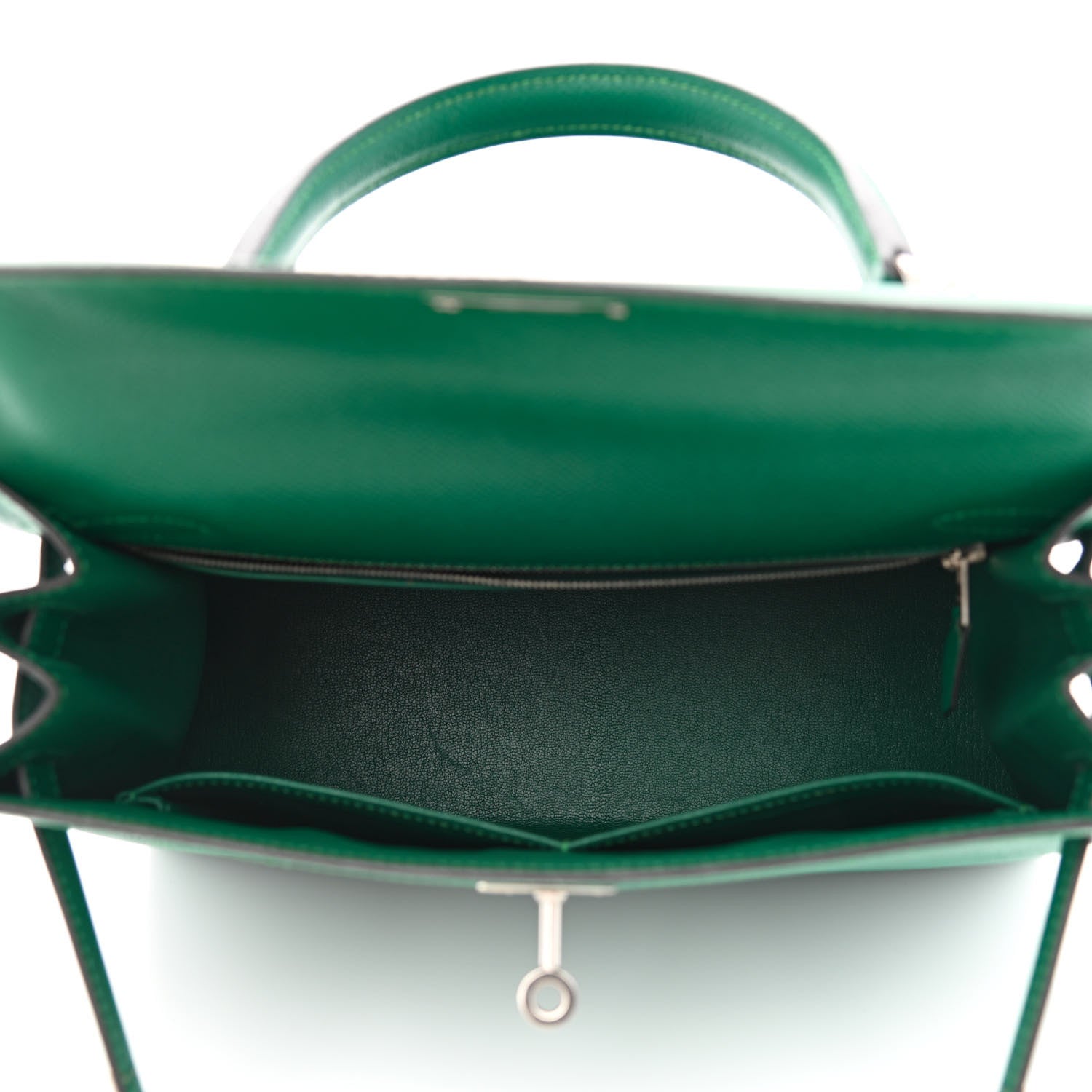 Hermes Epsom Kelly Sellier 28 Malachite 5 of 10
