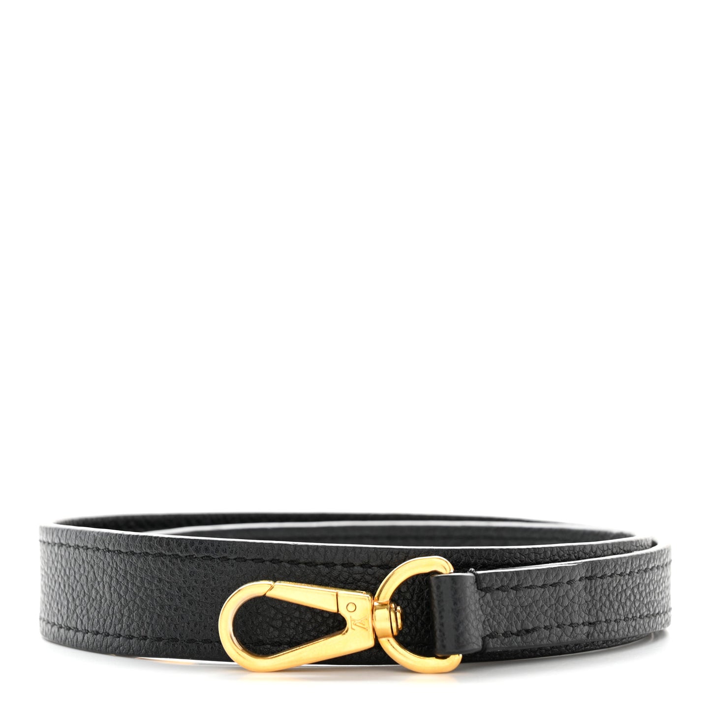 Calfskin Shoulder Strap Black