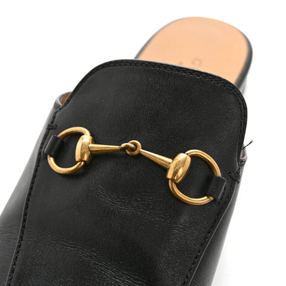 Gucci Calfskin Womens Princetown Slippers 38 Black 11 of 12