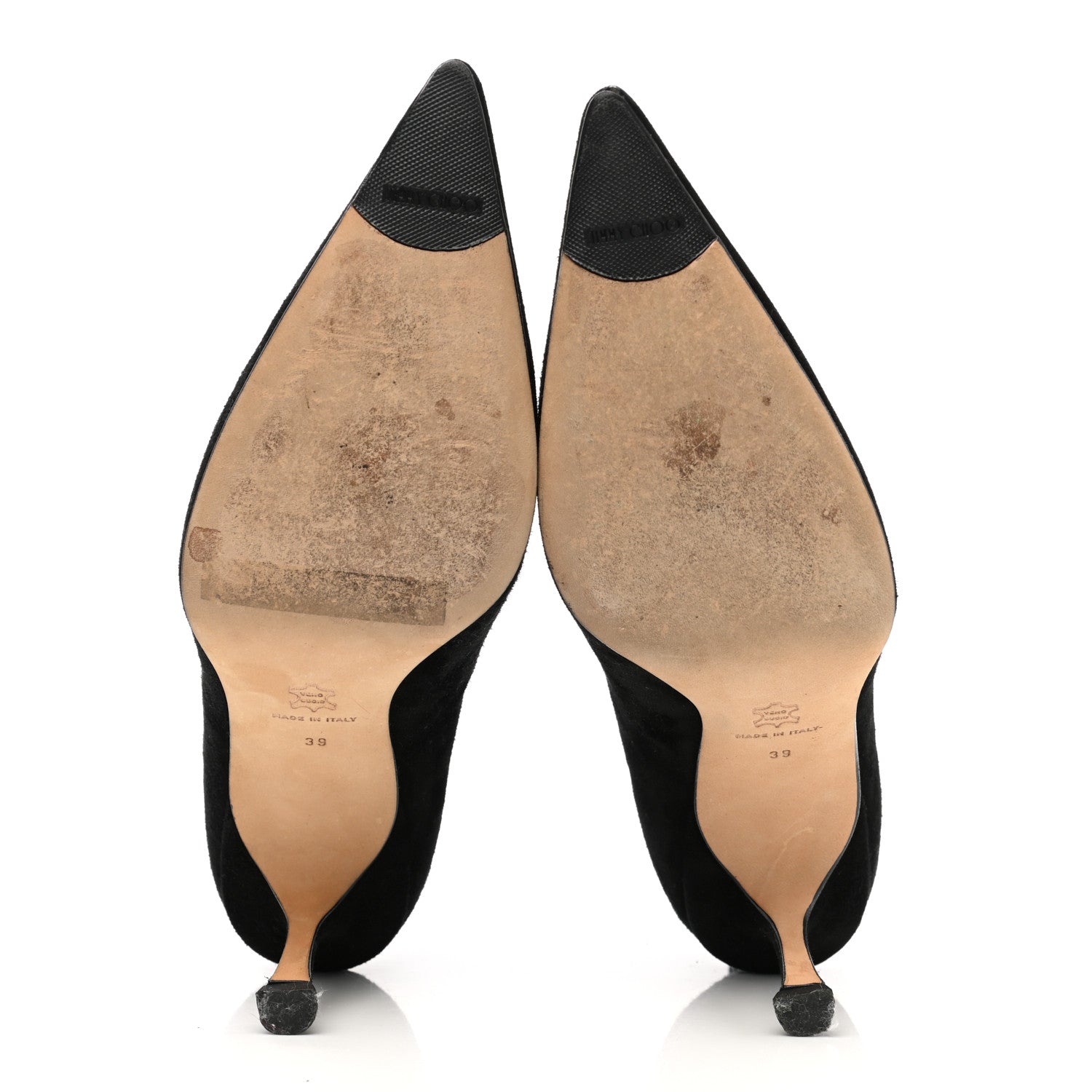 Jimmy Choo Suede Ankle Boots 39 Black 5 of 9