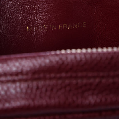 Chanel Caviar Quilted Flap Camera Case Burgundy 7 of 8