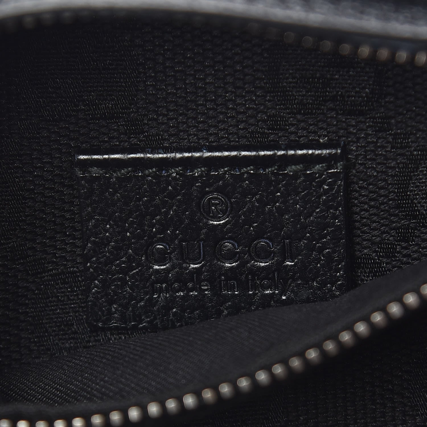 Gucci GG Monogram Double Pocket Belt Bag Black 8 of 13