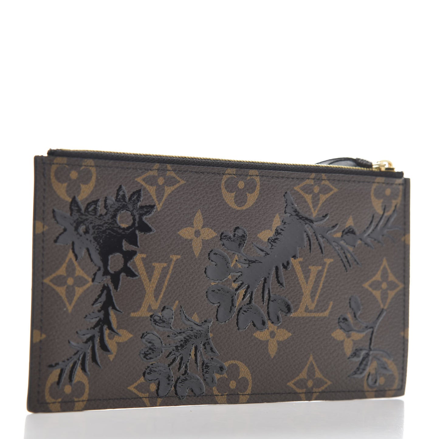 Monogram Blossom Felicie Chain Wallet Zippered Insert