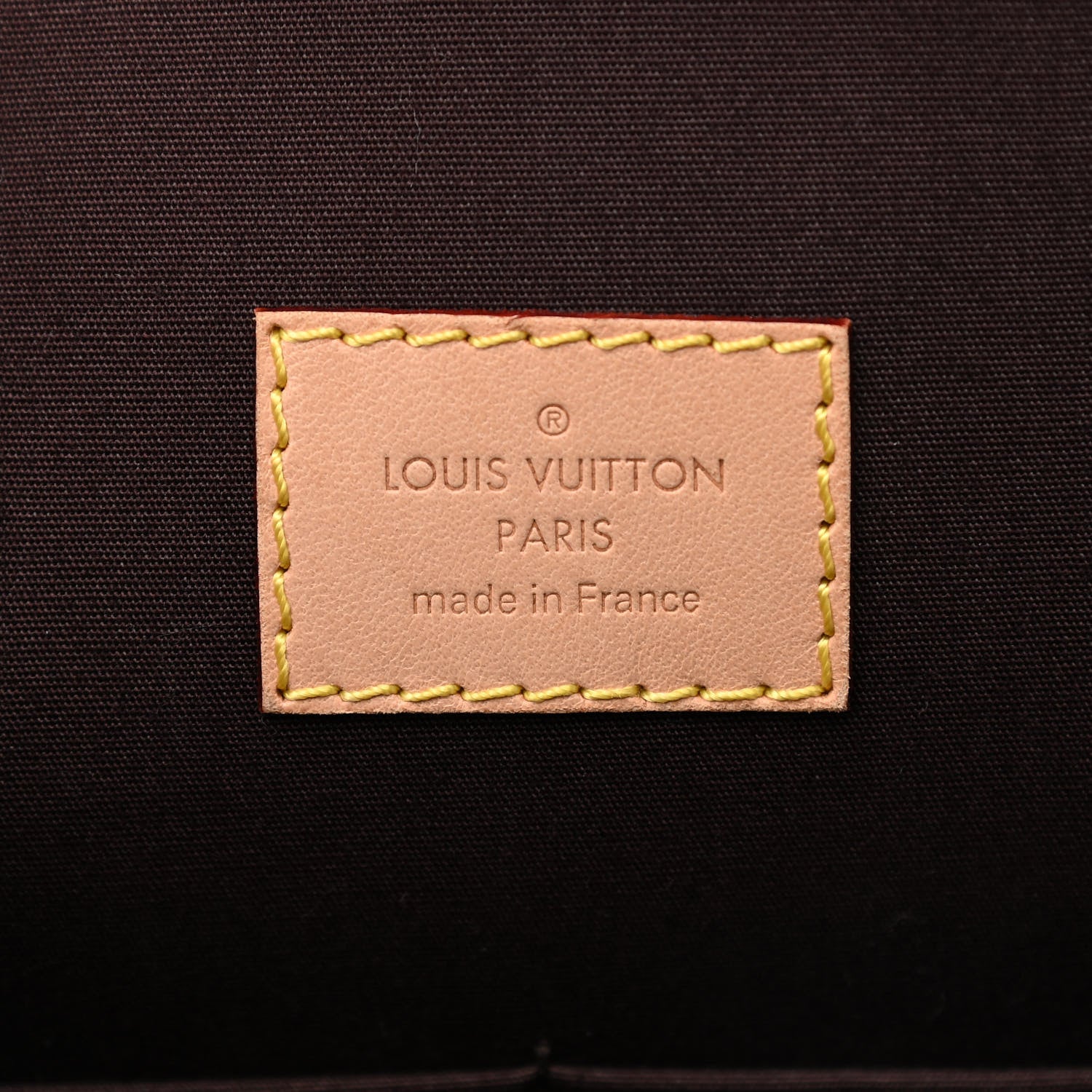 Louis Vuitton Vernis Alma GM Amarante 6 of 9