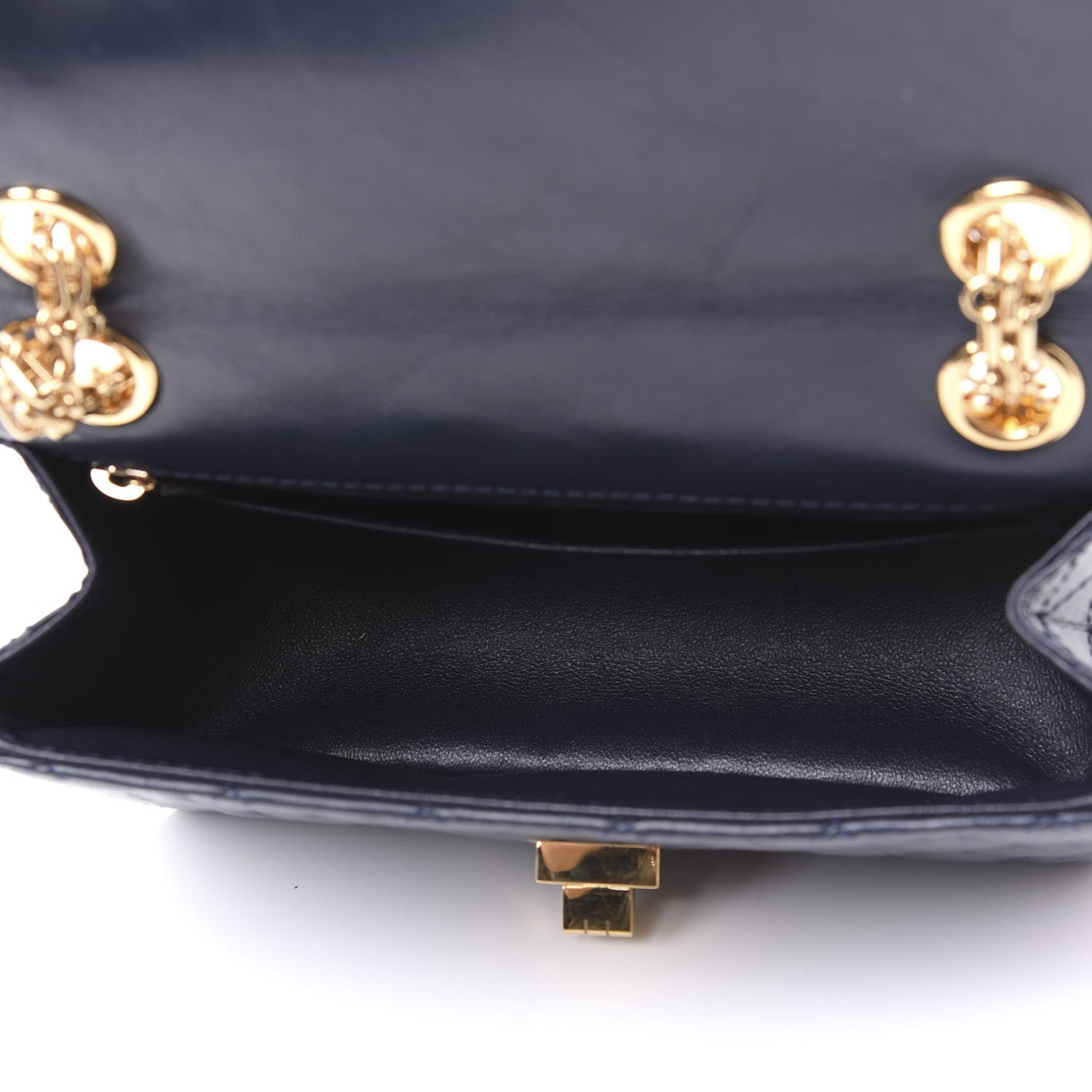 Chanel Aged Calfskin Quilted 2.55 Reissue Mini Flap Navy 4 of 9