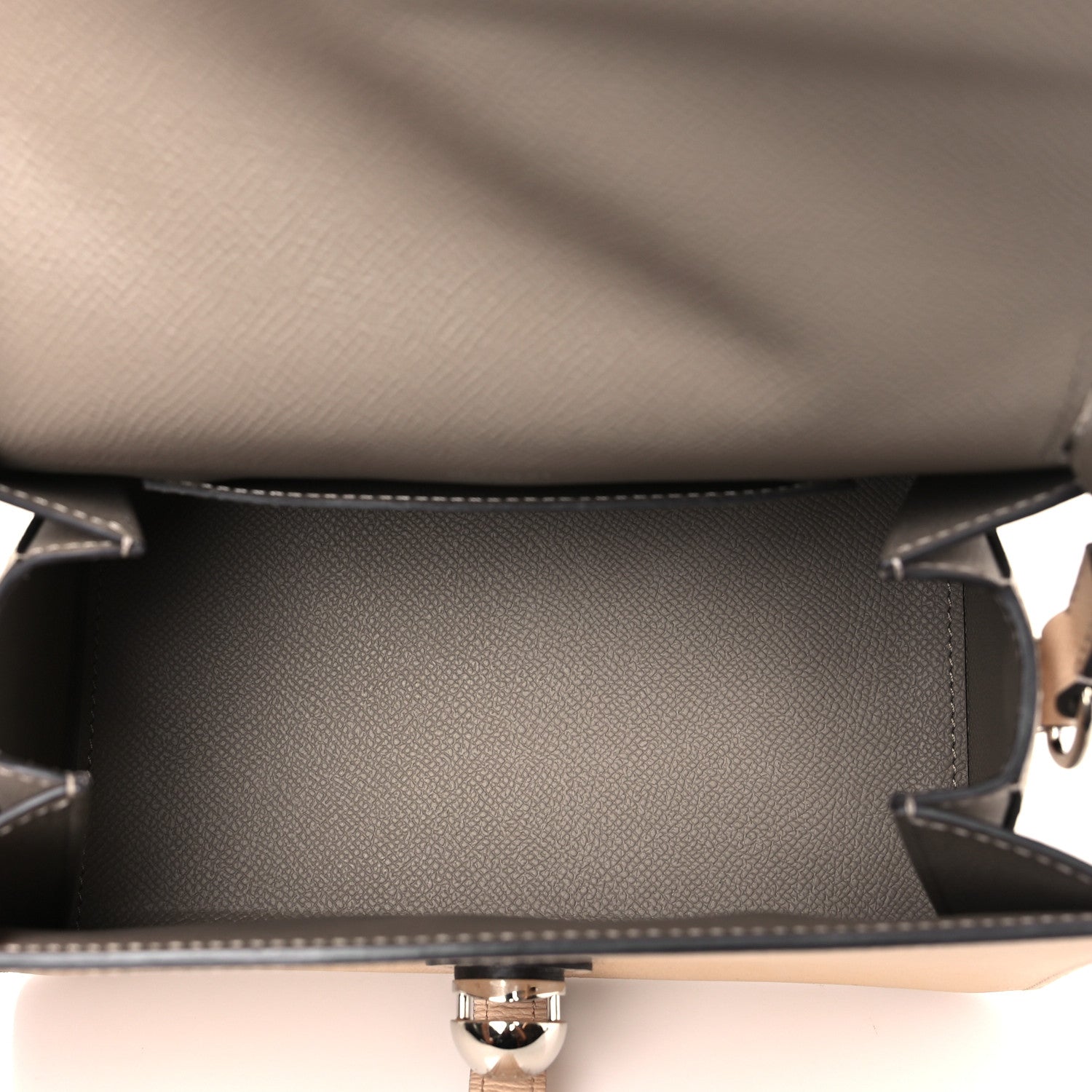 Moynat Carat Calfskin Madeleine Bag Powder 5 of 9