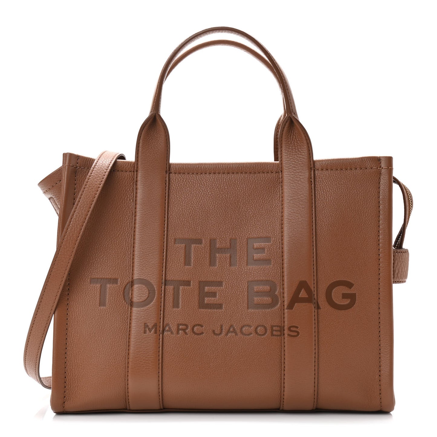 Grained Calfskin Medium The Tote Bag Argan Oil