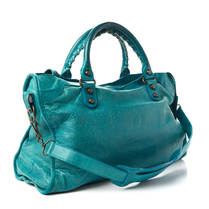 Balenciaga Agneau Classic Hardware City Lagon 3 of 15