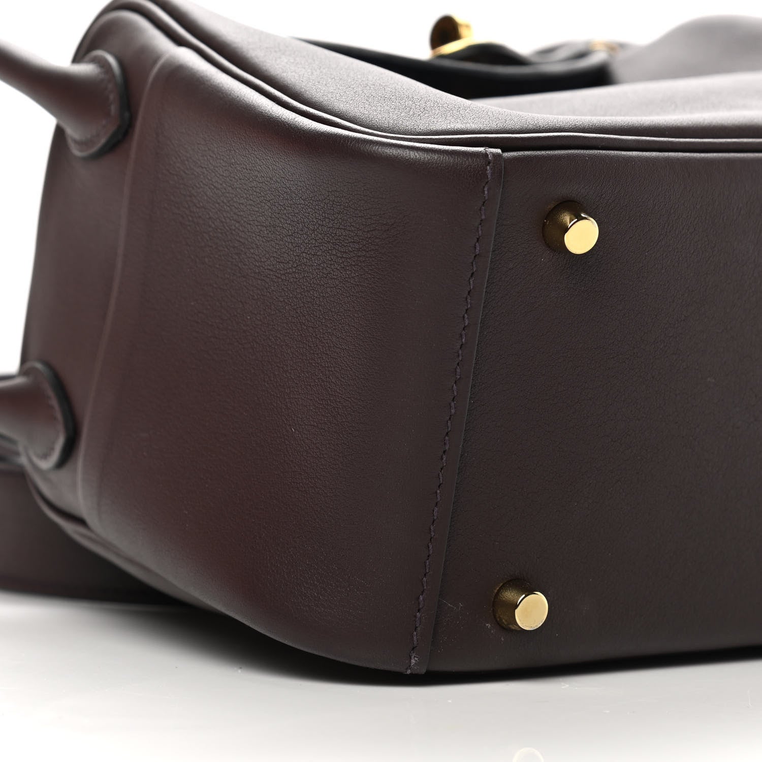 Hermes Swift Verso Mini Lindy 20 Rouge Sellier Bleu Saphir 8 of 14