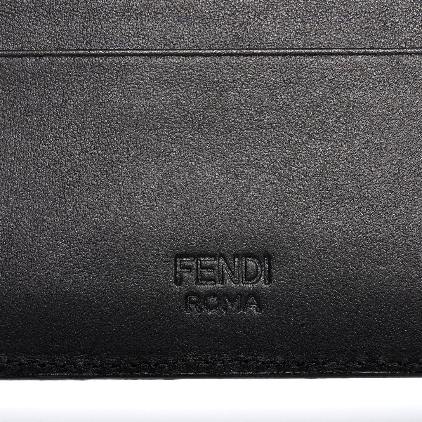 Vitello Century Monster Eyes Card Holder Black